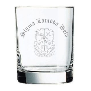Sigma Lambda Beta Old Style Glass
