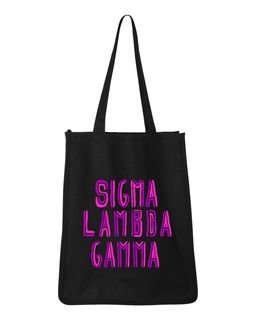 Sigma Lambda Gamma Jumbo All In Tote Bag