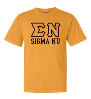 Sigma Nu Clothing Merchandise Rush Shirts