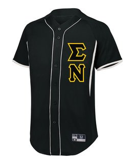 Sigma Nu Lettered Baseball Jersey