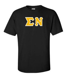 Sigma Nu Lettered T-Shirt