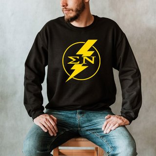 Sigma Nu Lightning Crew Sweatshirt