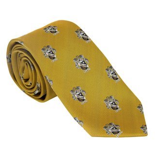 Sigma Nu Badge Silk Tie 