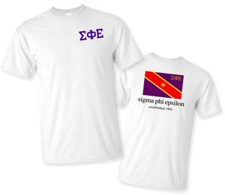 Sigma Phi Epsilon Flag T-Shirt