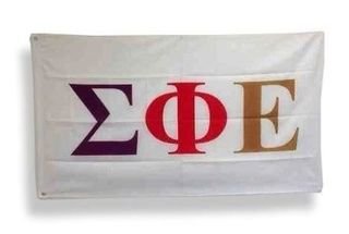 Sigma Phi Epsilon Letter Flag