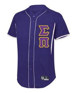 Sigma Pi Lettered Baseball Jersey