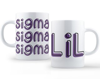 Sigma Sigma Sigma Bubble Little Sister Mug