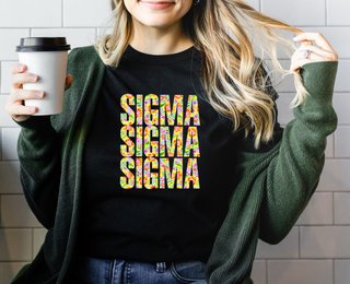 Sigma Sigma Sigma Island Floral Tee