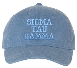 Sigma Tau Gamma Pigment Dyed Baseball Cap