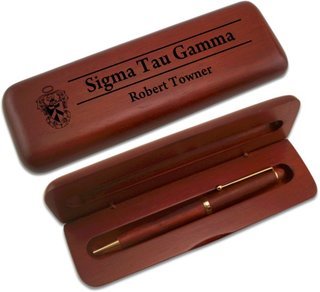Sigma Tau Gamma Wooden Pen Set