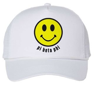 Sorority Smiley Face Trucker Hat