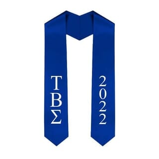 Tau Beta Sigma Alumni Graduation Stoles Gifts Greek Clothing Greek Gear