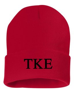 Tau Kappa Epsilon Greek Letter Knit Cap
