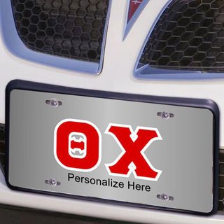 Theta Chi Lettered License Cover