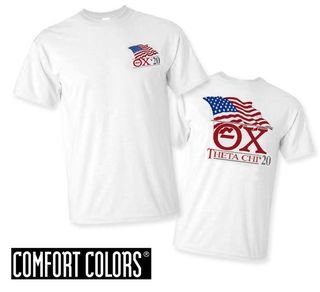 Theta Chi Patriot  Limited Edition Tee - Comfort Colors