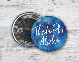 Theta Phi Alpha Watercolor Button