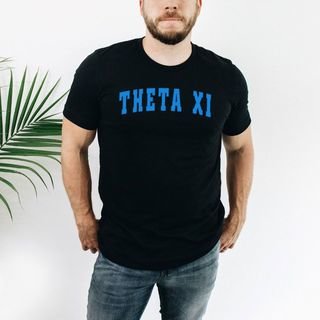 Theta Xi letterman tee