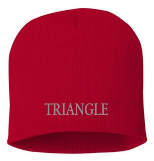 Triangle 8 Inch Beanie
