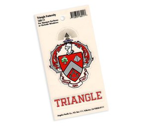 Triangle Crest - Shield Decal