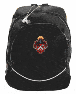 DISCOUNT-Triangle Fraternity Crest - Shield Backpack