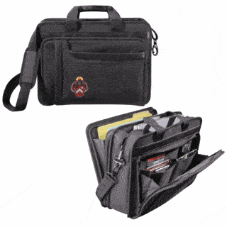 DISCOUNT-Triangle Fraternity Emblem Briefcase