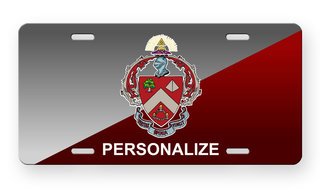 Triangle Fraternity License Cover