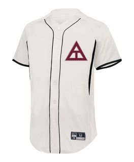 Triangle Lettered Baseball Jersey