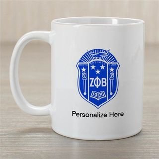 Zeta Phi Beta Dove Coffee Mug - Personalized!