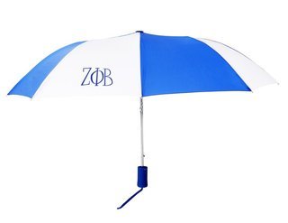 Zeta Phi Beta Lettered Umbrella