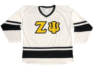 DISCOUNT-Zeta Psi Breakaway Lettered Hockey Jersey