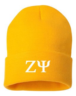 Zeta Psi Greek Letter Knit Cap