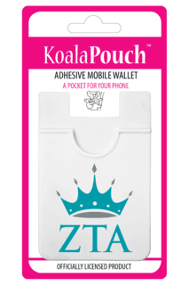 Zeta Tau Alpha Logo Koala Pouch