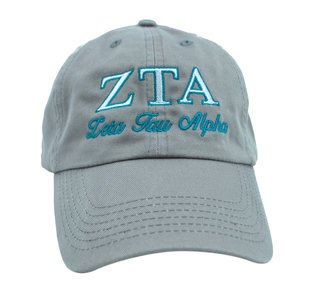 Zeta Tau Alpha Script Cap