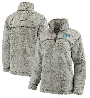 Zeta Tau Alpha Sherpa Quarter Zip Pullover