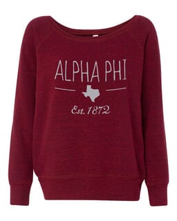 alpha phi sorority shirts