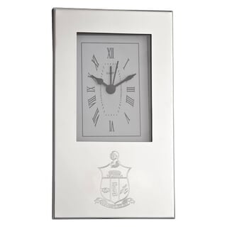 Ka Alpha Psi Portfolios Office Items Ka Alpha Psi Crest Desk Clock