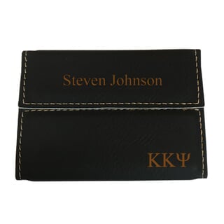 Ka Psi Desk Office Items Greek Clothing Gear Ka Psi Executive Hard Business Card Holder