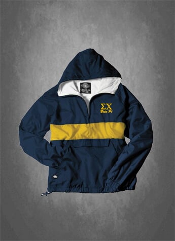 charles river rain jacket pullover