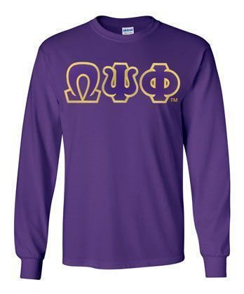 omega psi phi long sleeve shirts