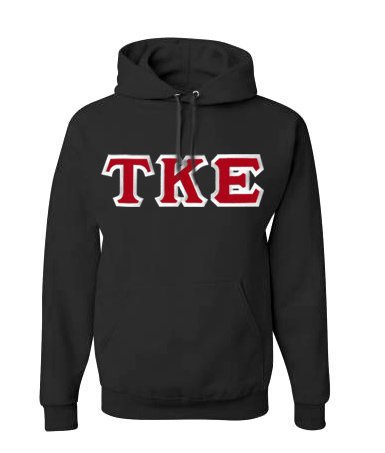 Tau Kappa Epsilon Custom Twill Hooded Sweatshirt