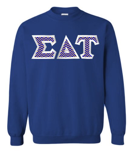 $35 Sigma Delta Tau Custom Twill Sweatshirt