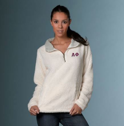 sherpa pullover sale