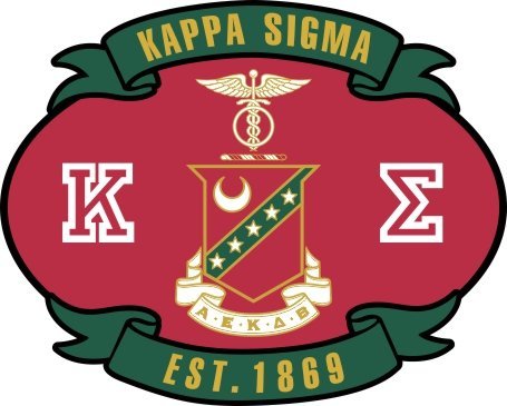 Kappa Sigma Banner Crest - Shield Decal SALE $6.95. - Greek Gear®