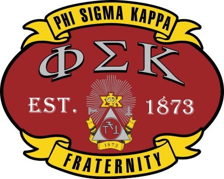 Phi Sigma Kappa Banner Crest - Shield Decal SALE $6.95. - Greek Gear®