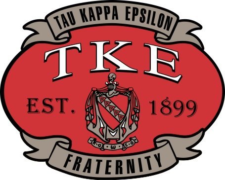 Tau Kappa Epsilon Banner Crest - Shield Decal SALE $6.95. - Greek Gear®