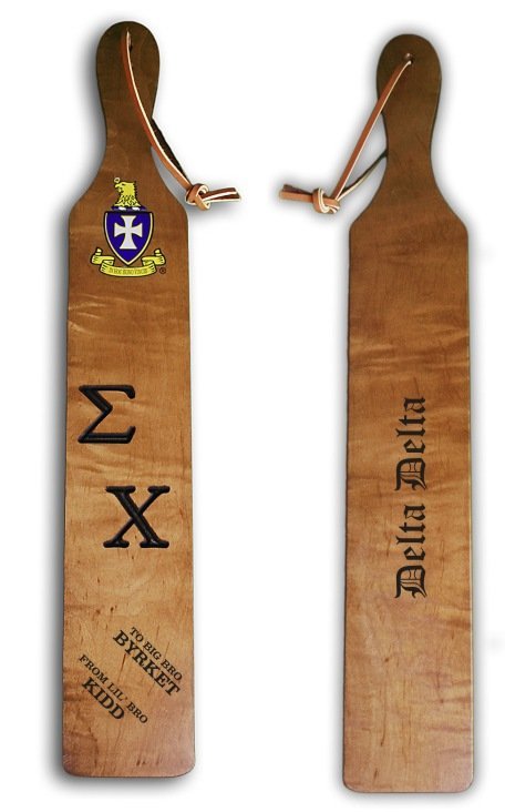 Fraternity Paddles
