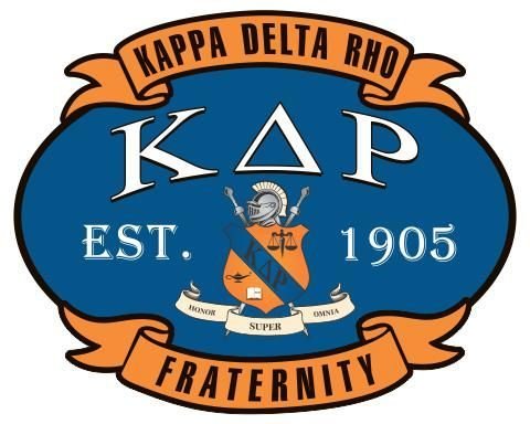 Kappa Delta Rho Banner Crest - Shield Decal SALE $6.95. - Greek Gear®