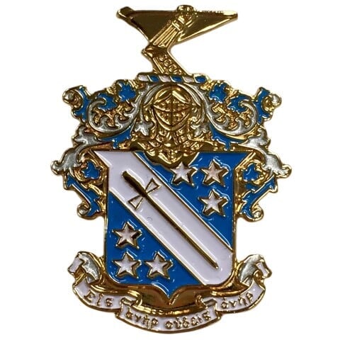 Phi Delta Theta Phi Delt Crest Tie Bar