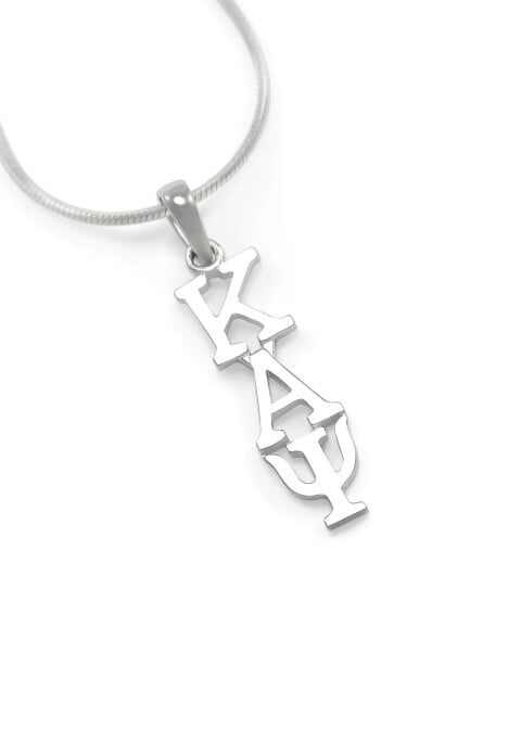 Kappa Alpha Psi Sterling Silver Lavaliere Pendant W 18 Chain Kappa Alpha Psi Sterling Silver Lavaliere Pendant W 18 Chain 24 95 Greek Gear