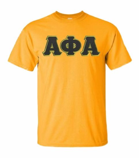 Alpha Phi Alpha Lettered T-Shirt SALE 